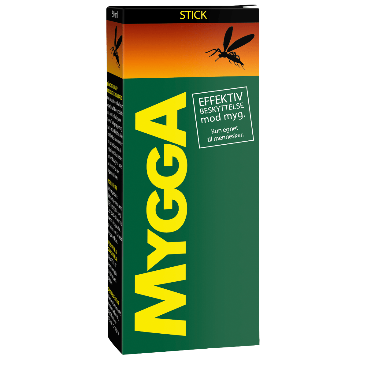 MosquitoA Stick 50 ml - Effektivt myggskydd 20% DEET