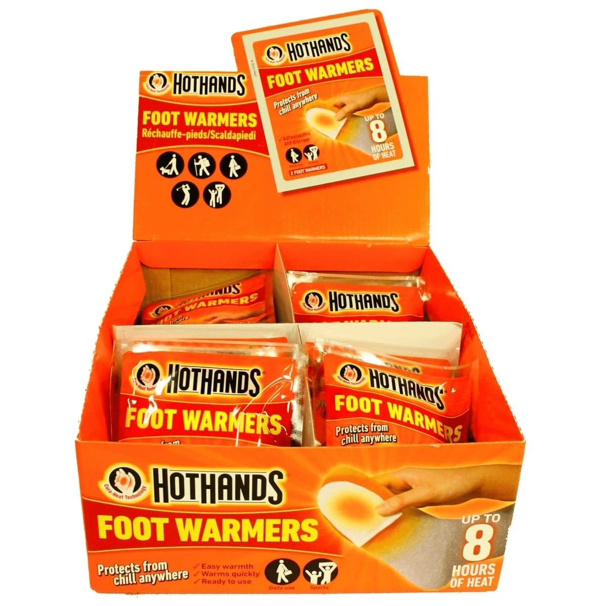 Hothands fotvärmare 8 timmar