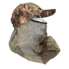 Grey Oak - Camo-mössa med myggnät
