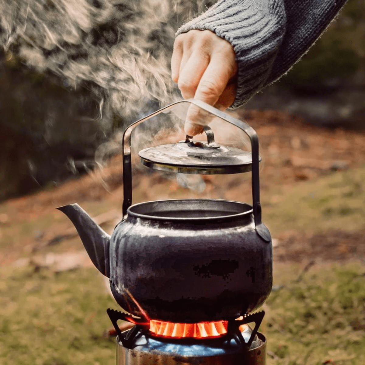 Stabilotherm - Kaffekanna för lägereldskaffe - 1 liter