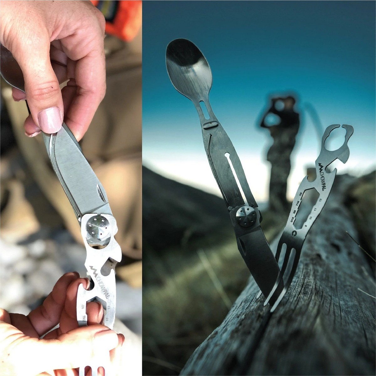 OutdoorEdge ChowPal - Bestickset för utomhusbruk