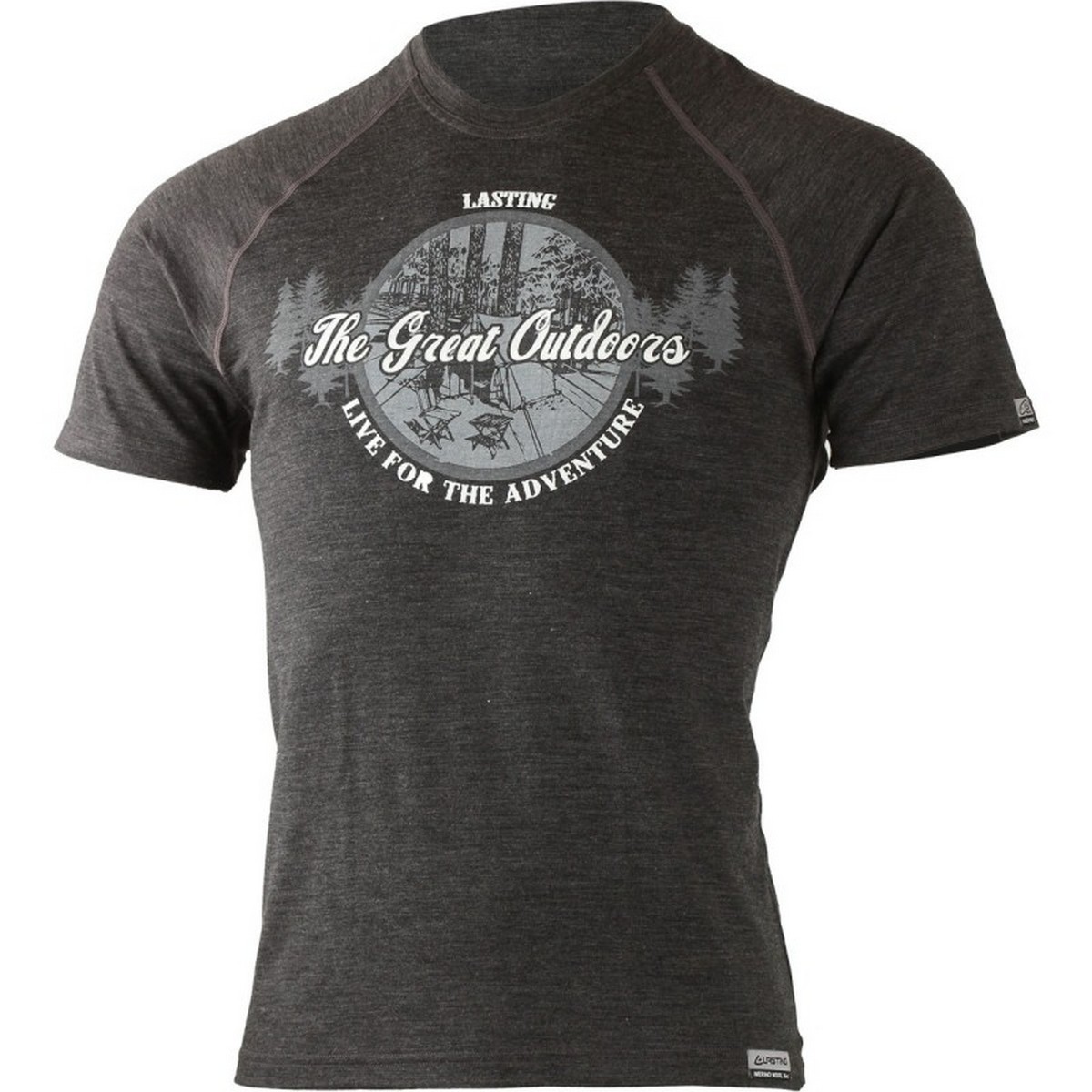 Lasting Lucas 909 - T-shirt i 100% merinoull