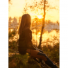 Pinewood-tröja Hurricane WOMEN - Windstopper - Mörkgrön Mix