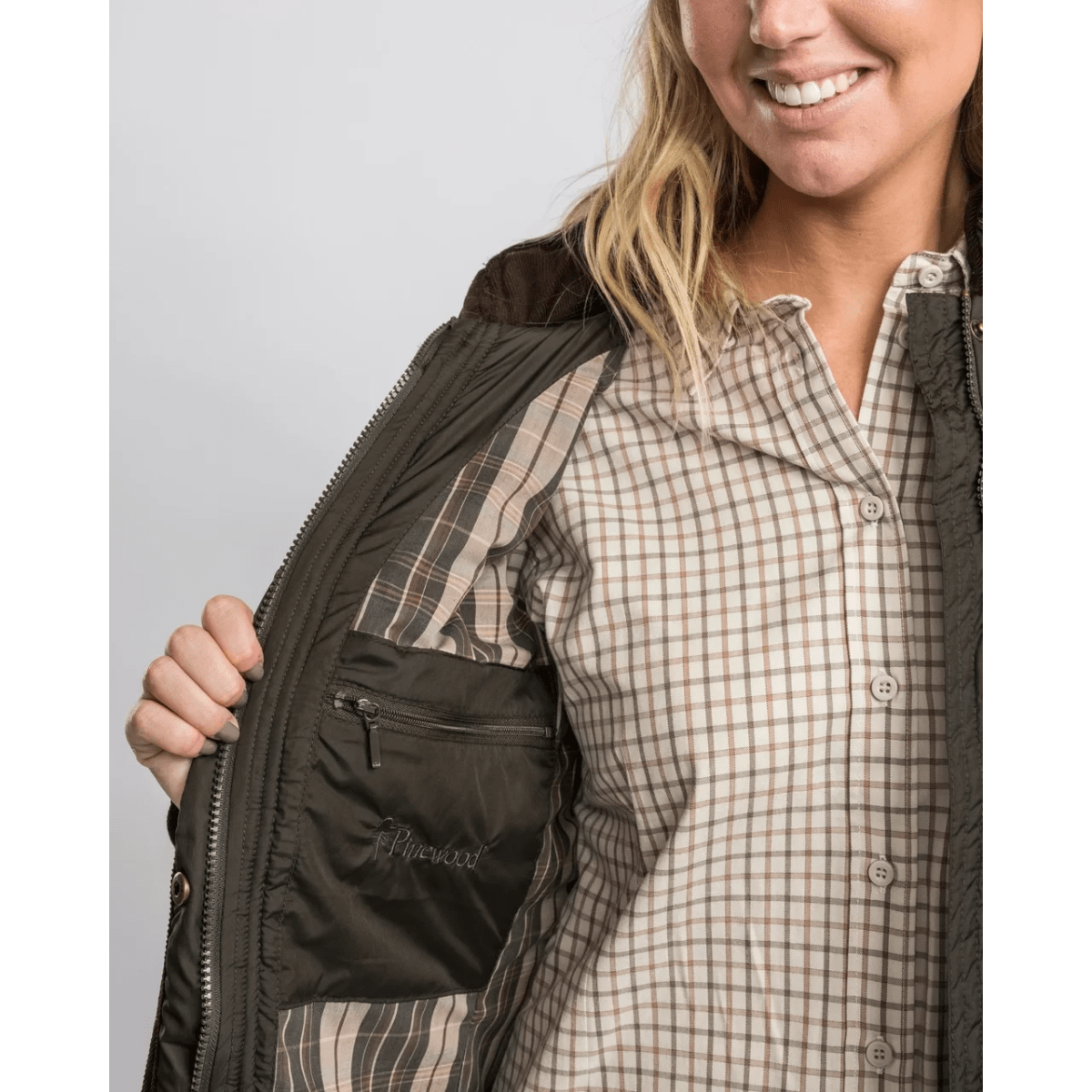 Pinewood® Nydala quiltad klassisk jacka W´S