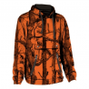 Percussion - Sweatshirt med huva - Ghost camo Black and Blaze