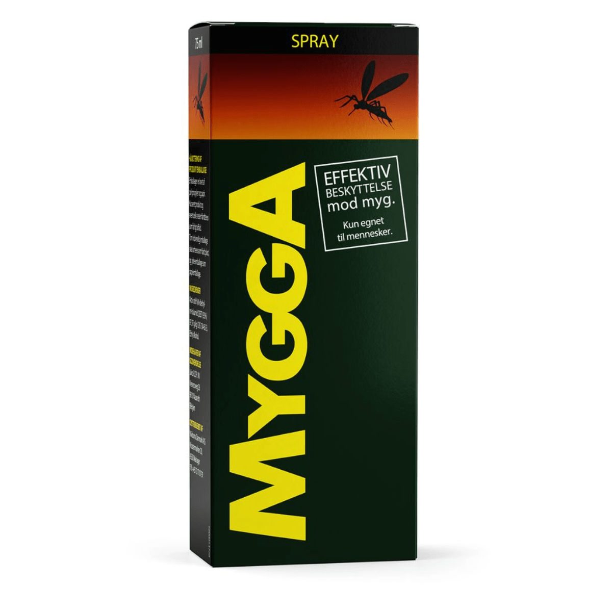 MosquitoA spray 75 ml ( Svenskarnas favorit nr 1 )