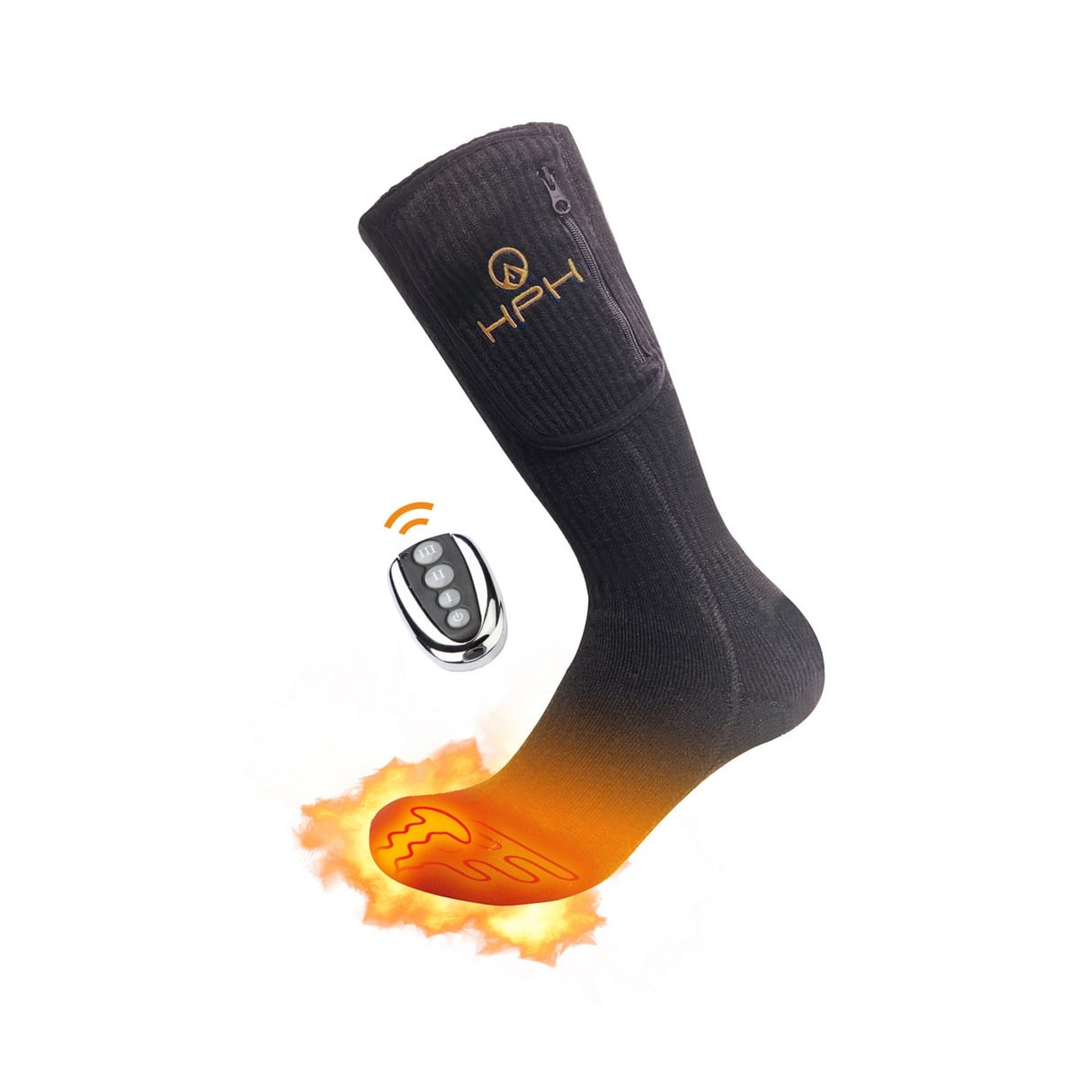 Happyhot Merino Varmstrumpor - Premium 2.0 - Kort modell