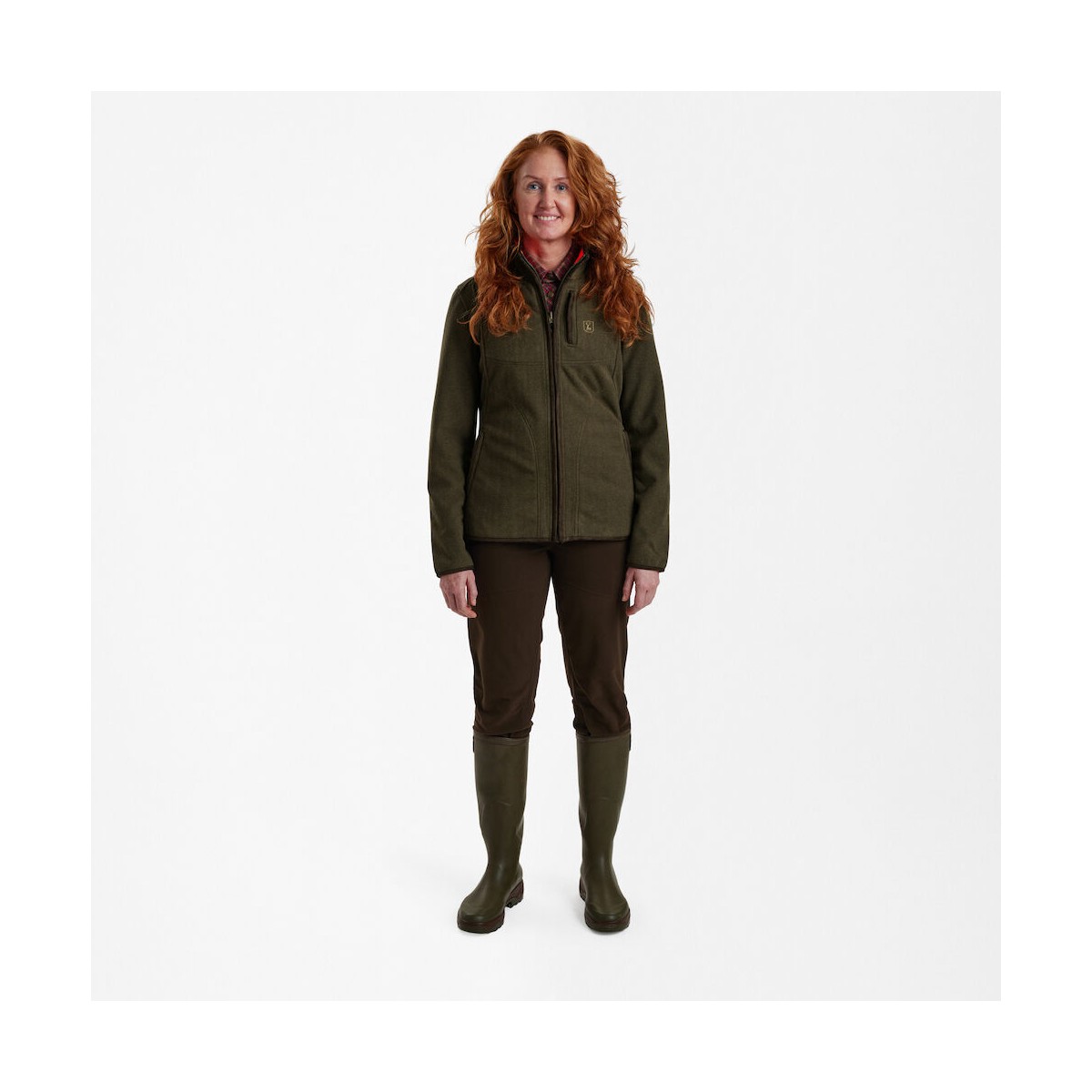 Deerhunter - Lady Pam Bonded Fleece Jacket - vändbar