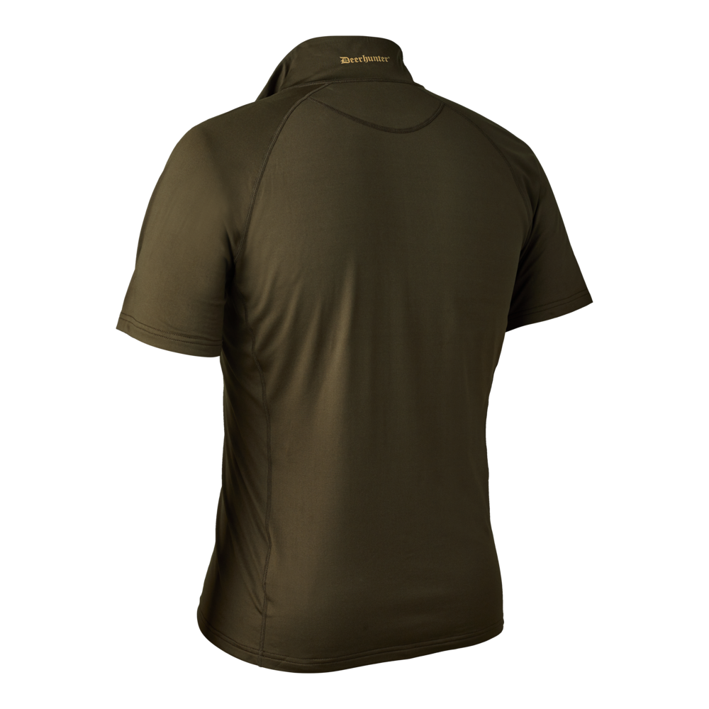 Deerhunter - Excape Isolerad T-shirt med dragkedja i halsen