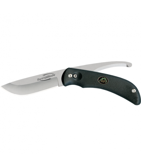 Outdoor Edge: Swingblade - Kniv med insektsöppnare. Svart i färgen