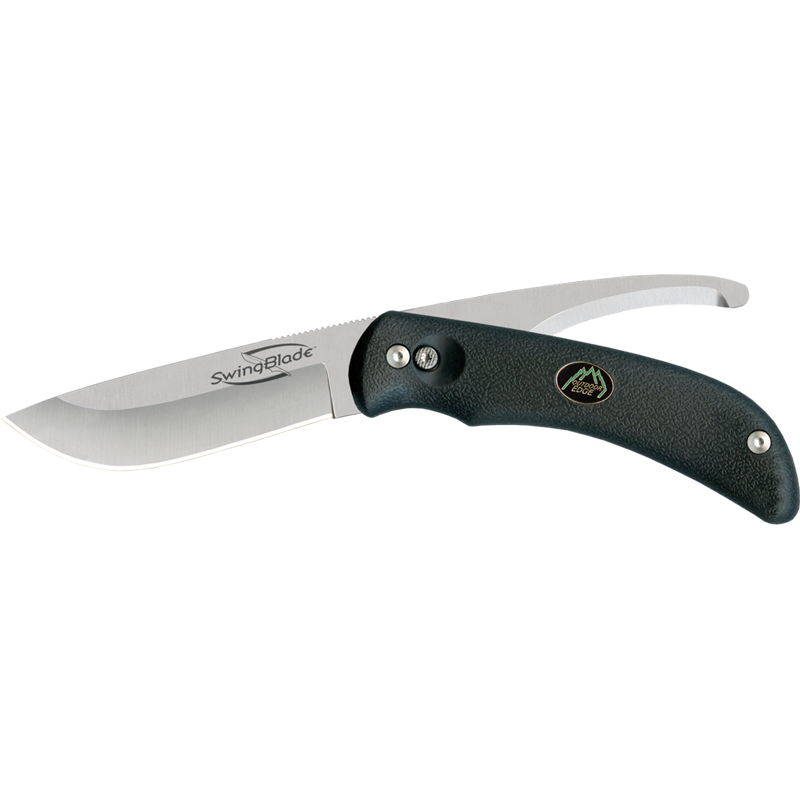Outdoor Edge: Swingblade - Kniv med insektsöppnare. Svart i färgen