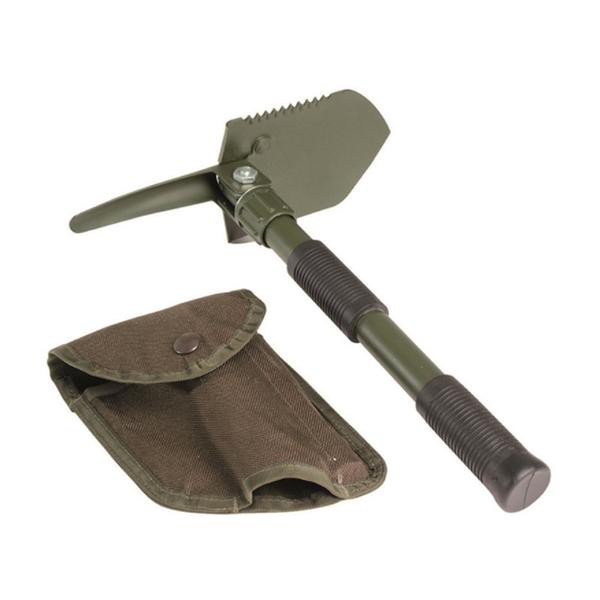 Mil-Tec Mini hopfällbar spade/hake