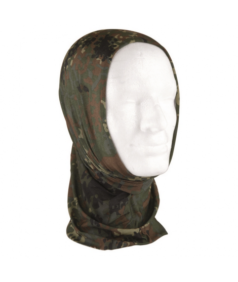 Mil-Tec Multifunktionell halsduk - Flecktarn