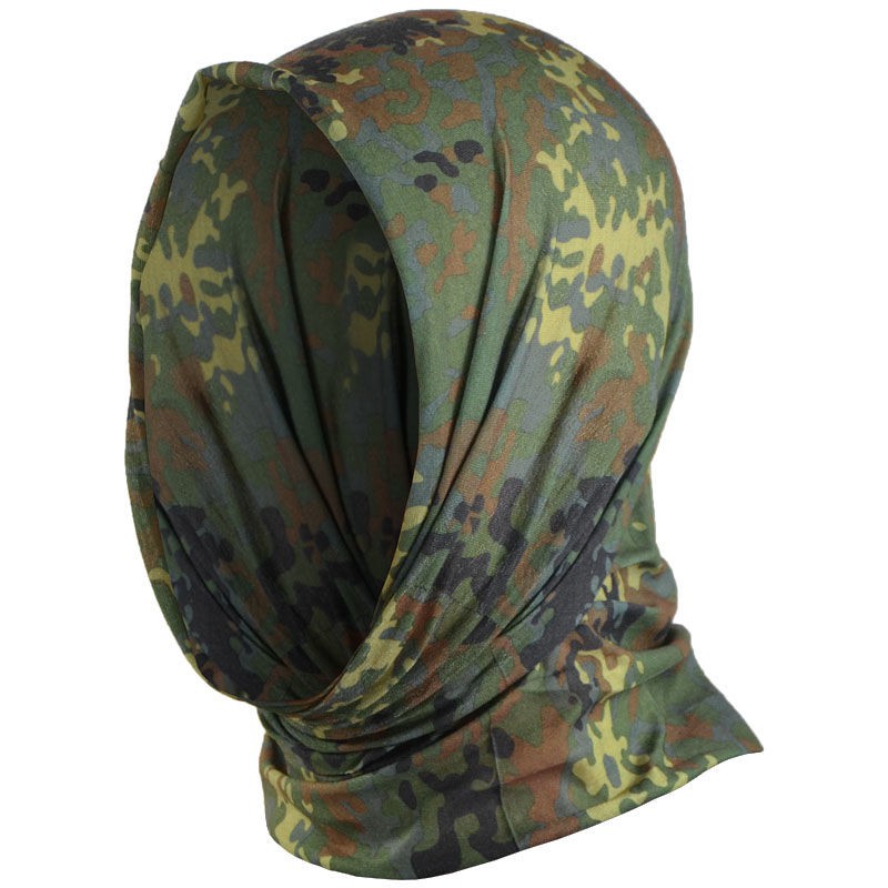 Mil-Tec Multifunktionell halsduk - Flecktarn