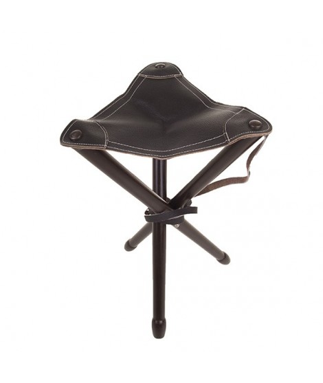 NordicHunt – Trebenad fällstol Fox Hunter – Mörkt lädersäte