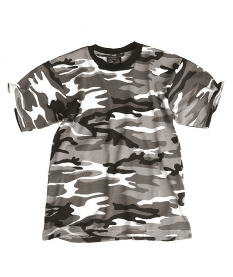 Mil-Tec - T-shirt för barn - Urban Camouflage