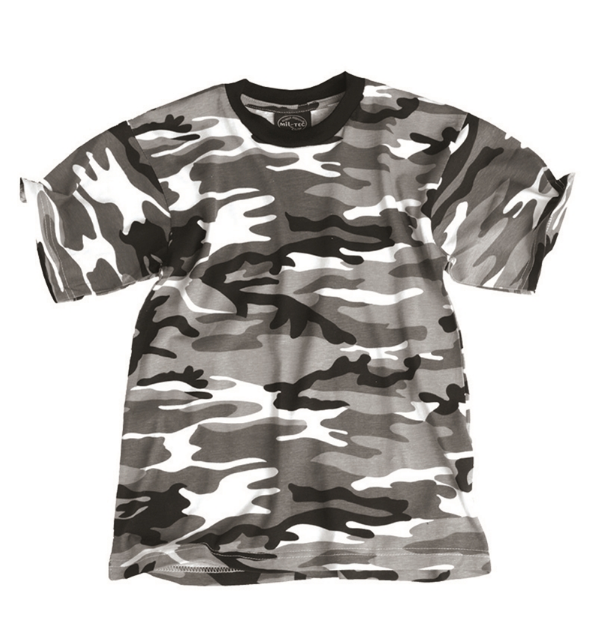 Mil-Tec - T-shirt för barn - Urban Camouflage