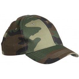 Mil-Tec - Keps för barn - Woodland Camo