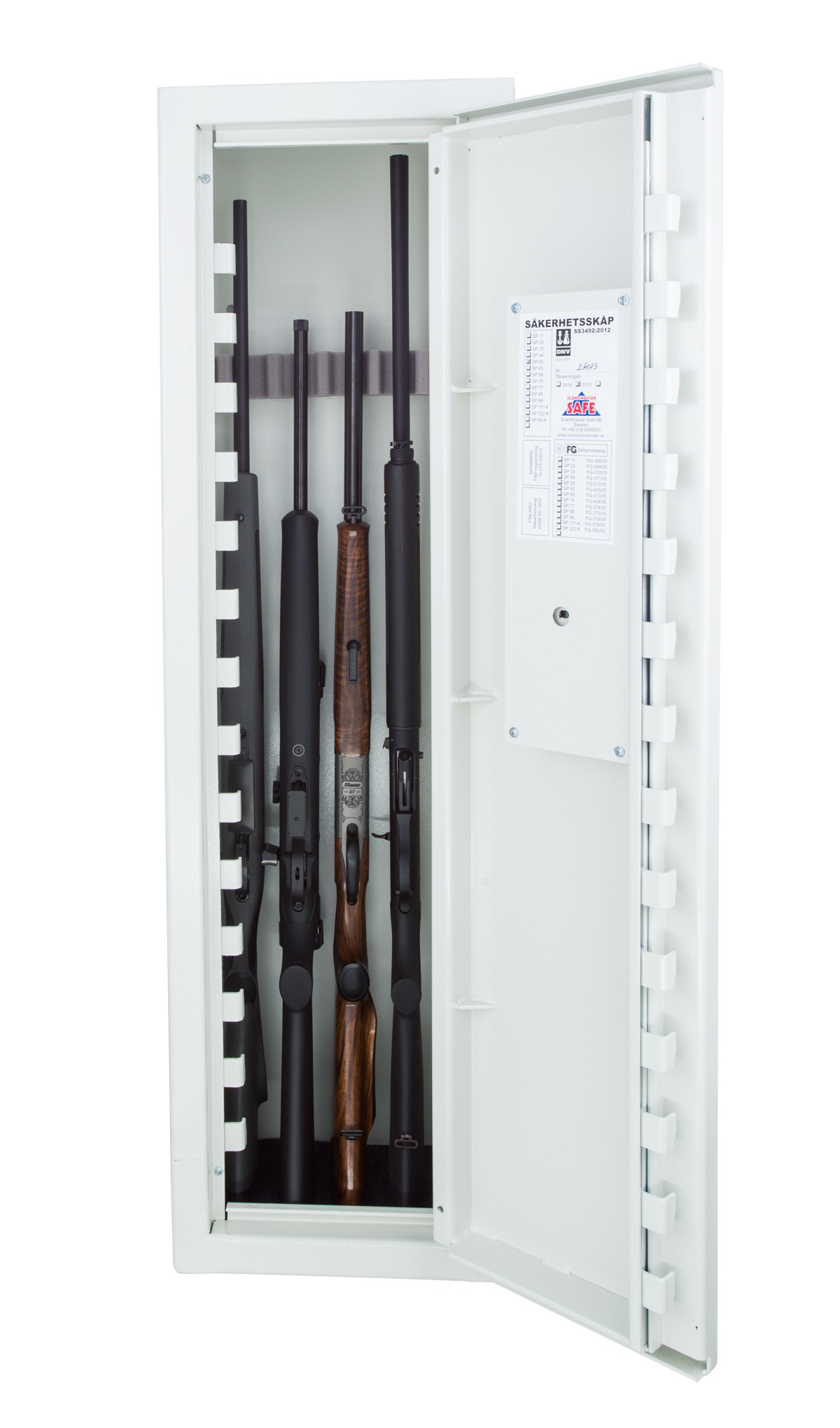 Guntex SP55 vapenskåp för 5 vapen