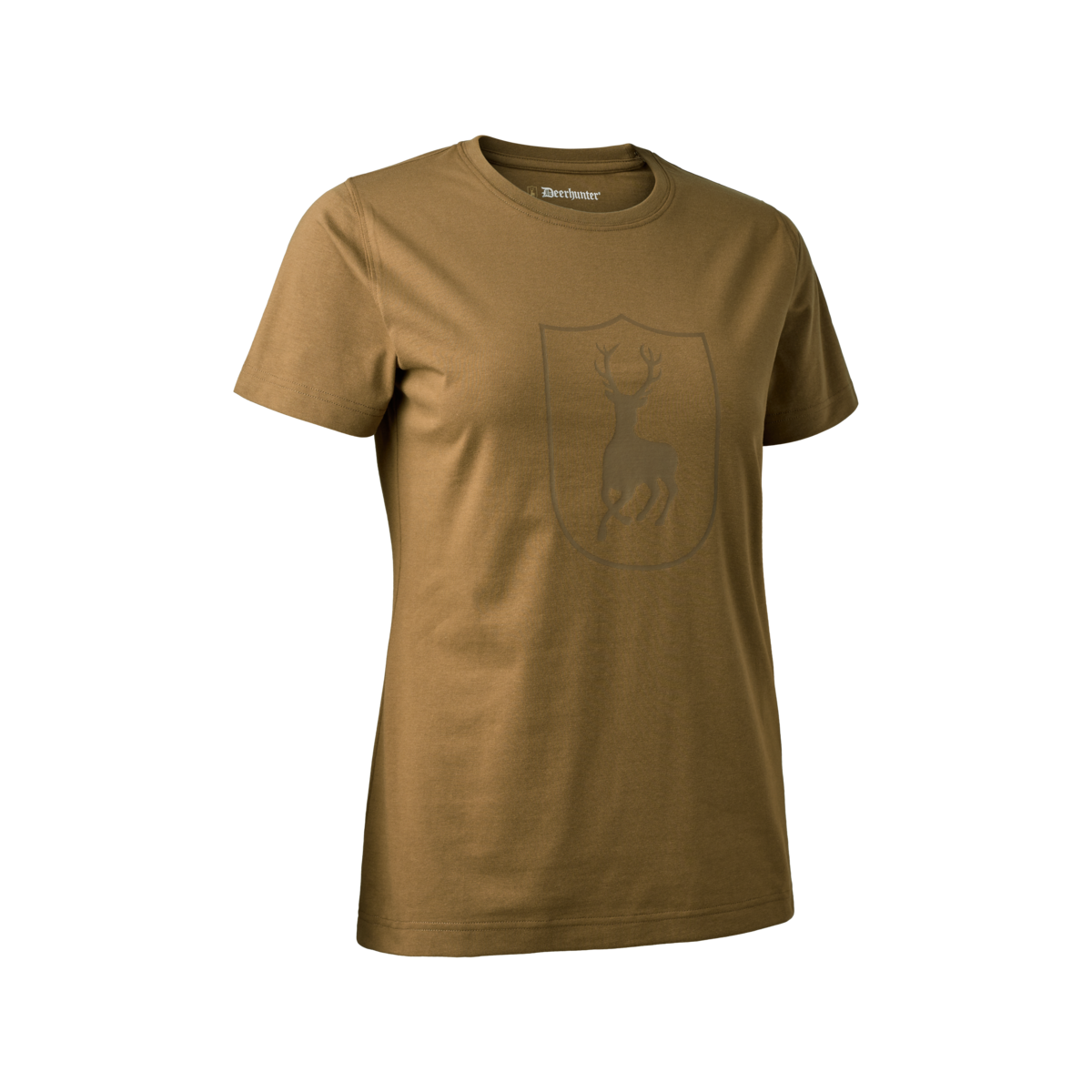 Deerhunter - T-shirt med logo för damer
