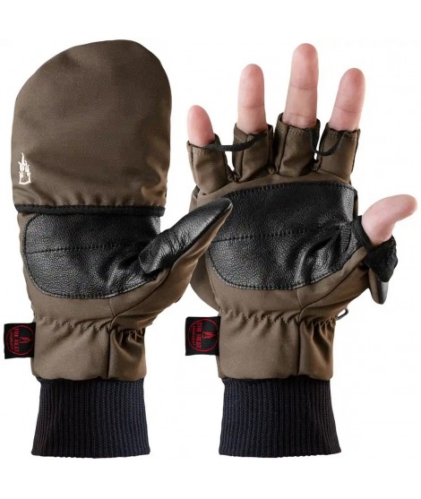 The Heat Company - Handske/Huva Heat 2 - Brun/Tarmac