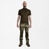 Deerhunter - Excape Isolerad T-shirt med dragkedja i halsen