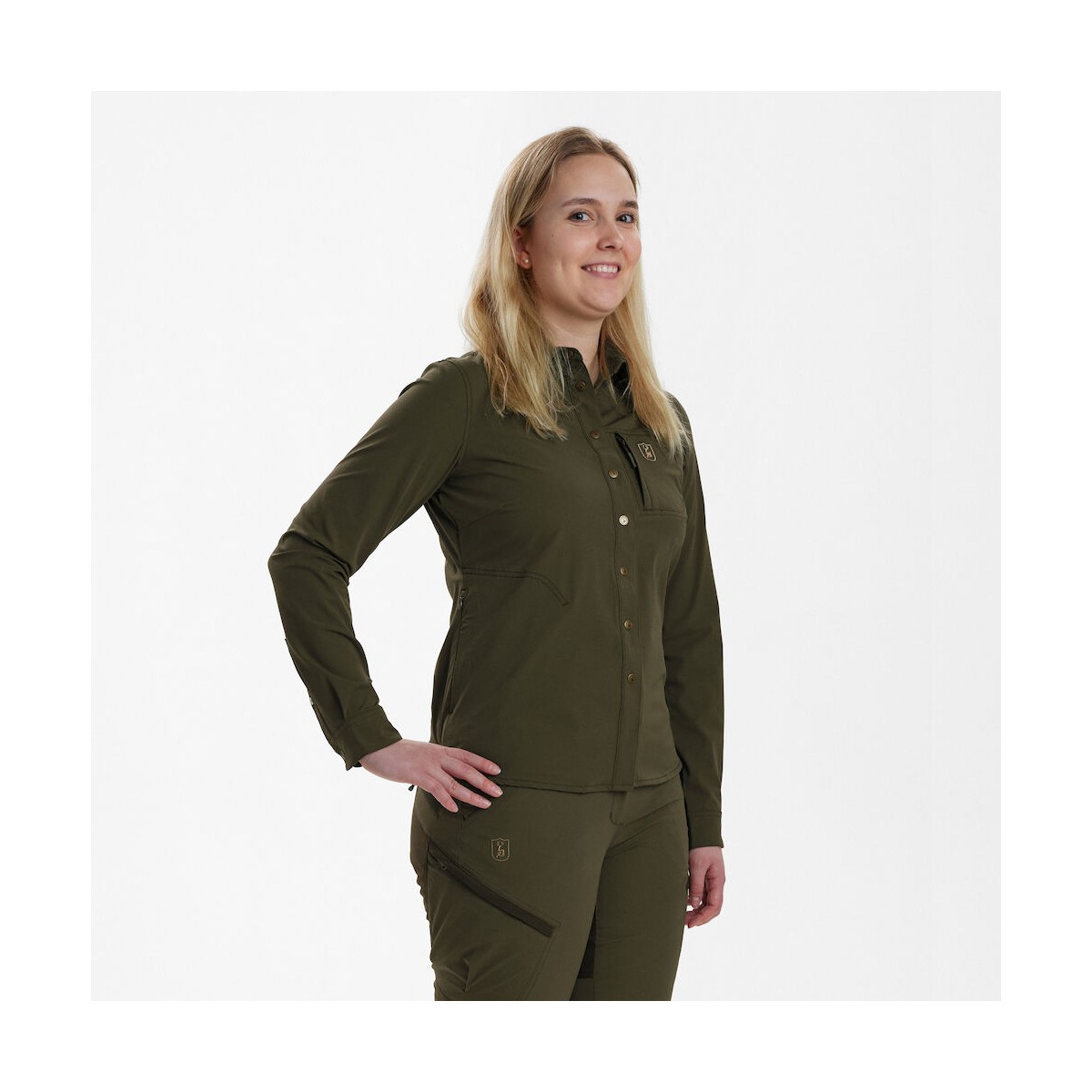 Deerhunter - Lady Anti-Insect Shirt med HHL-behandling storlek 44