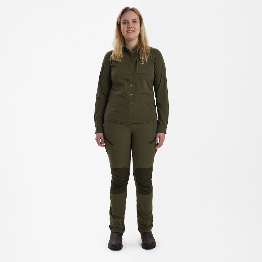 Deerhunter - Lady Anti-Insect Shirt med HHL-behandling storlek 44