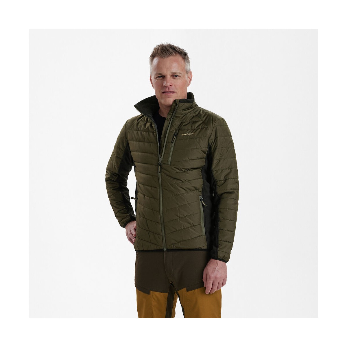 Deerhunter - Moor Quiltad jacka med softshell