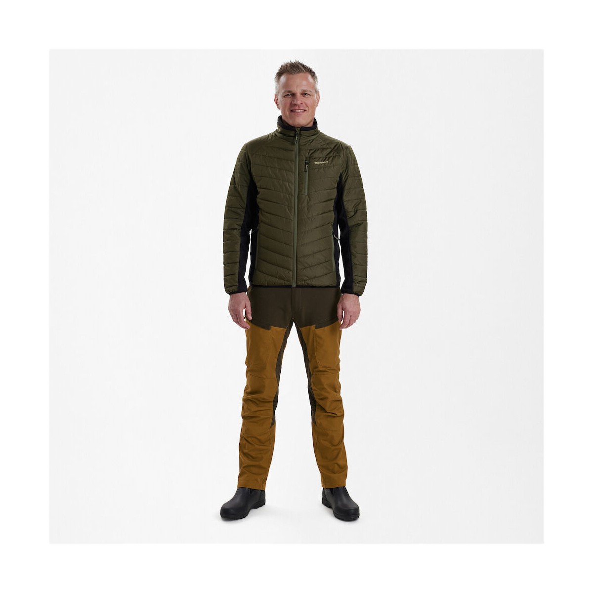 Deerhunter - Moor Quiltad jacka med softshell