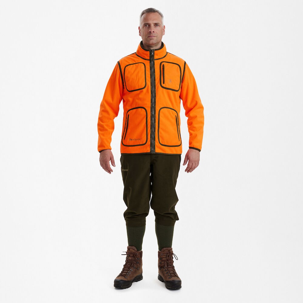 Deerhunter - Gamekeeper Bonded Fleece Jacka - vändbar
