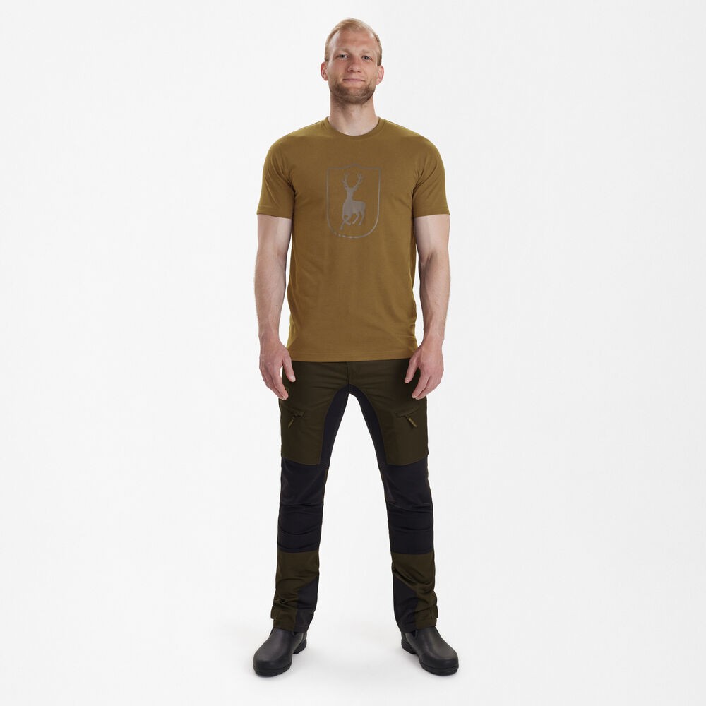 Deerhunter - T-shirt med logotyp