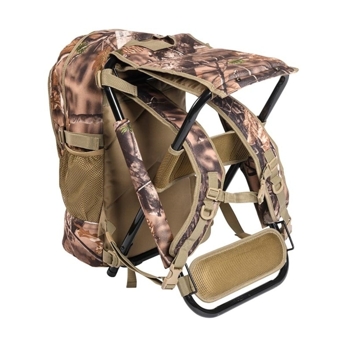 ProHunt ryggsäcksstol - Forest Camo