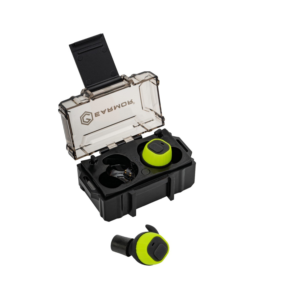 Earmor M20 - In Ear hörselskydd - Neon grön