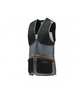 Beretta skytteväst - Full Mesh - Svart/Grå