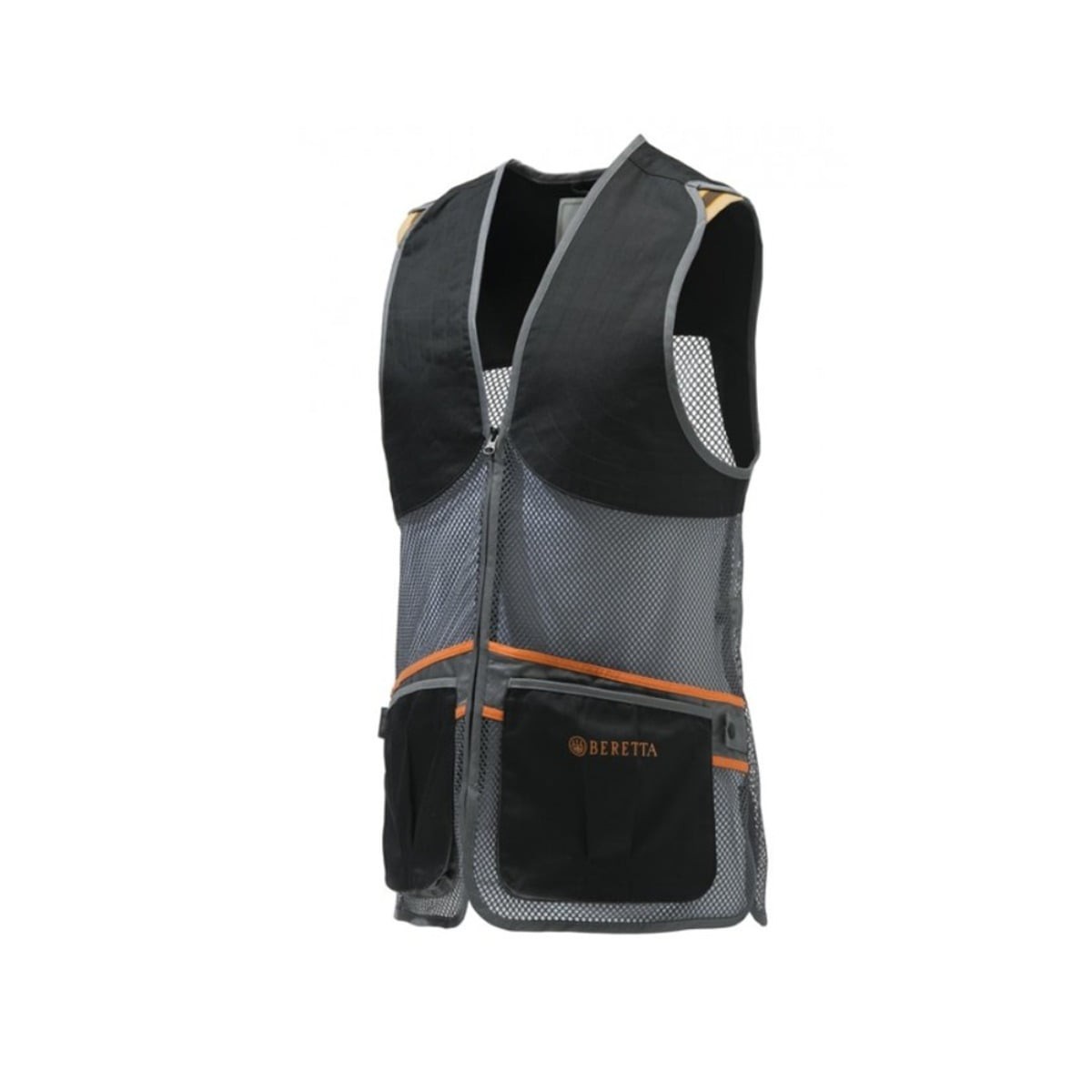 Beretta skytteväst - Full Mesh - Svart/Grå