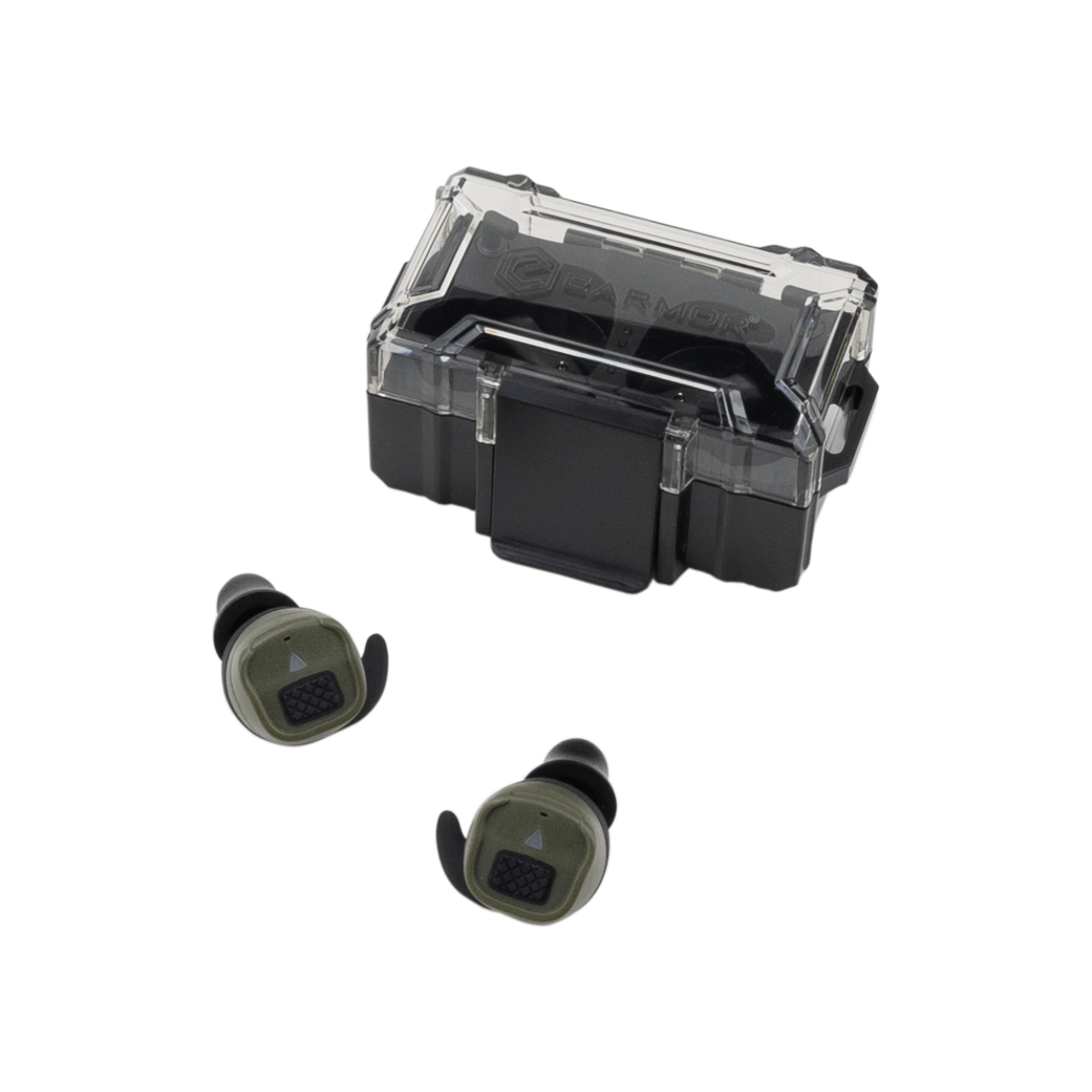 Earmor M20T PRO - Bluetooth-hörselskydd för användning i örat - Armégrön