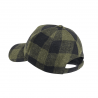 Beretta Lodge Checkered Cap - Ullkeps - Grön och svart