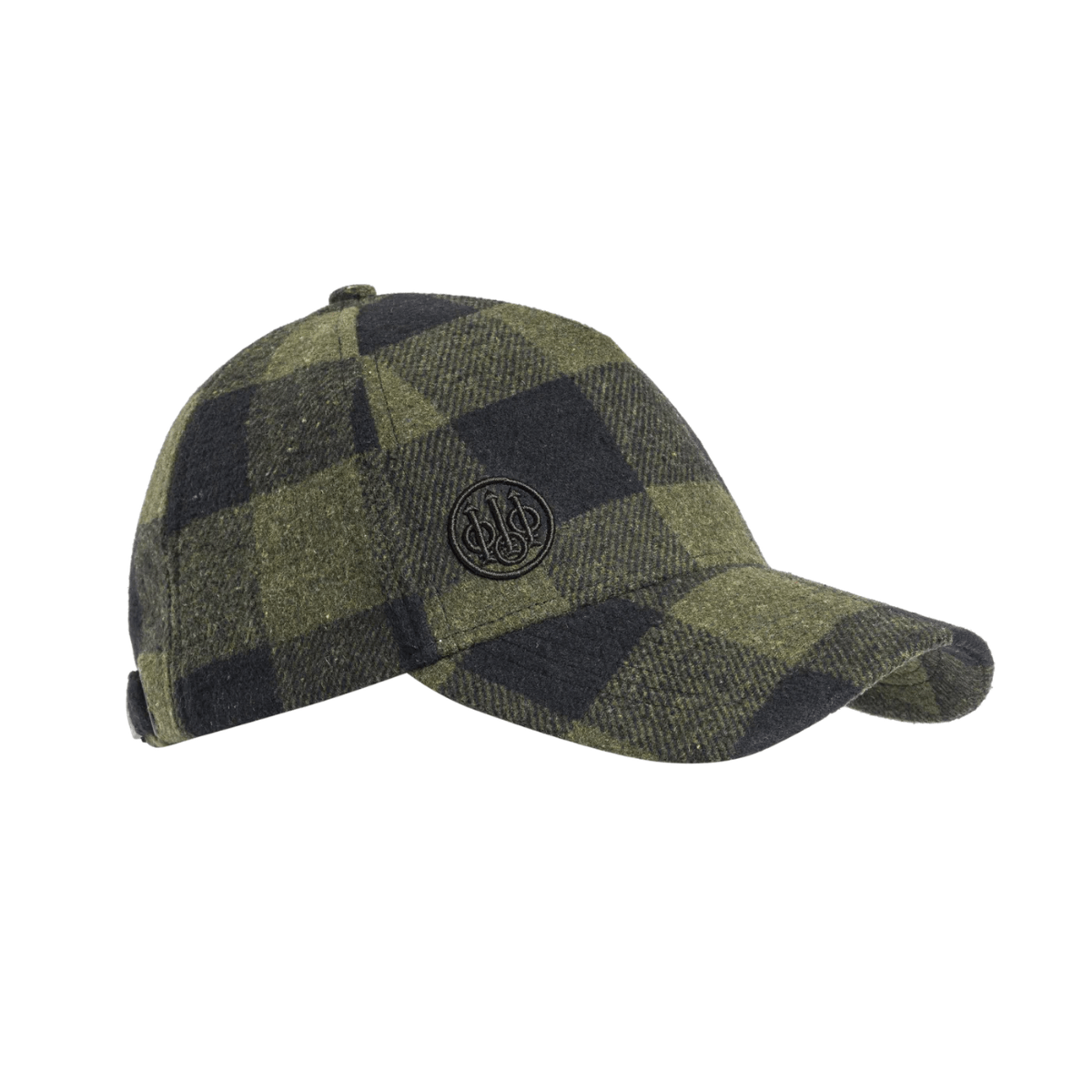 Beretta Lodge Checkered Cap - Ullkeps - Grön och svart