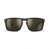 Wiley X Founder - Solglasögon Matte Black / Sand Colour - Captive Tungsten Mirror