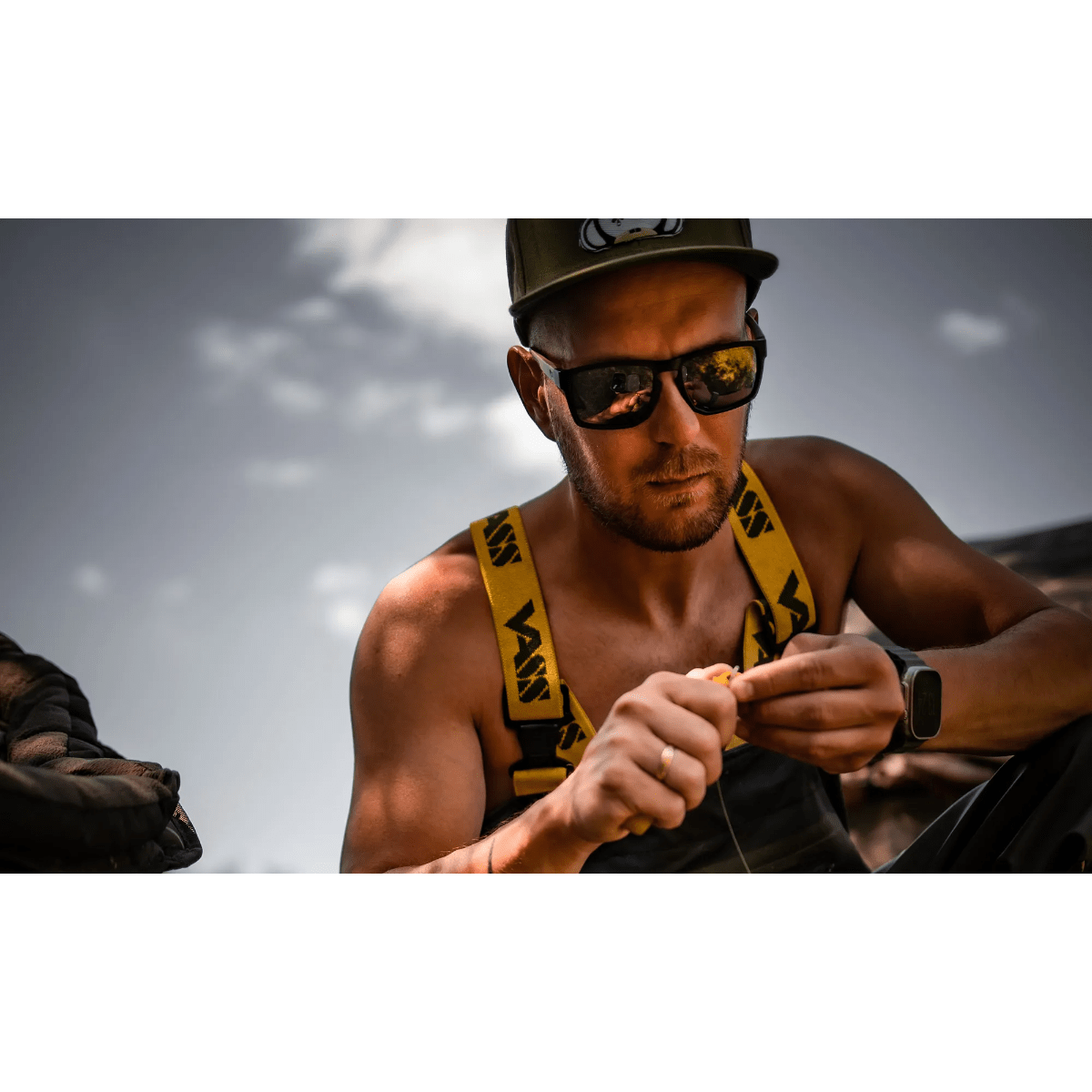 Wiley X Founder polariserade solglasögon - CAPTIVATE™ Tungsten Mirror