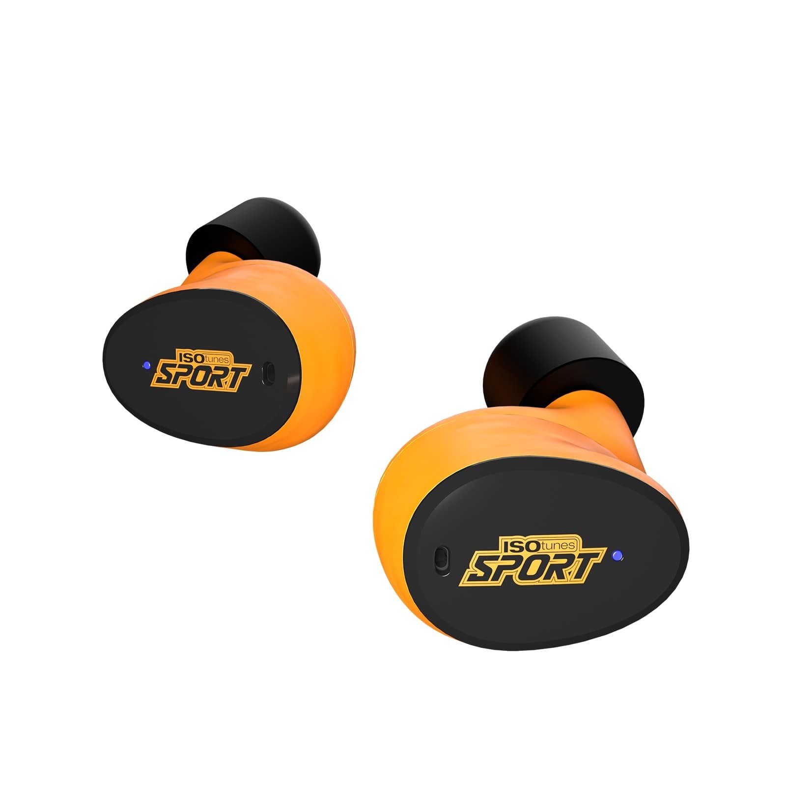 ISOtunes Sport Caliber elektroniska hörselskydd - Bluetooth Orange