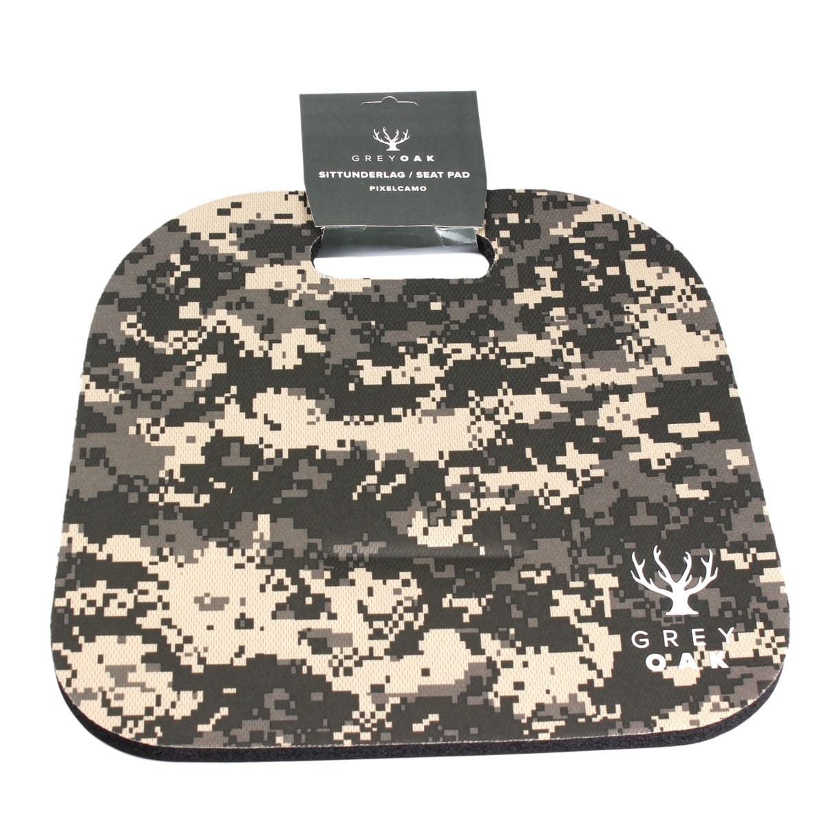 Sittdyna i neopren Grey Oak, Pixel Camo