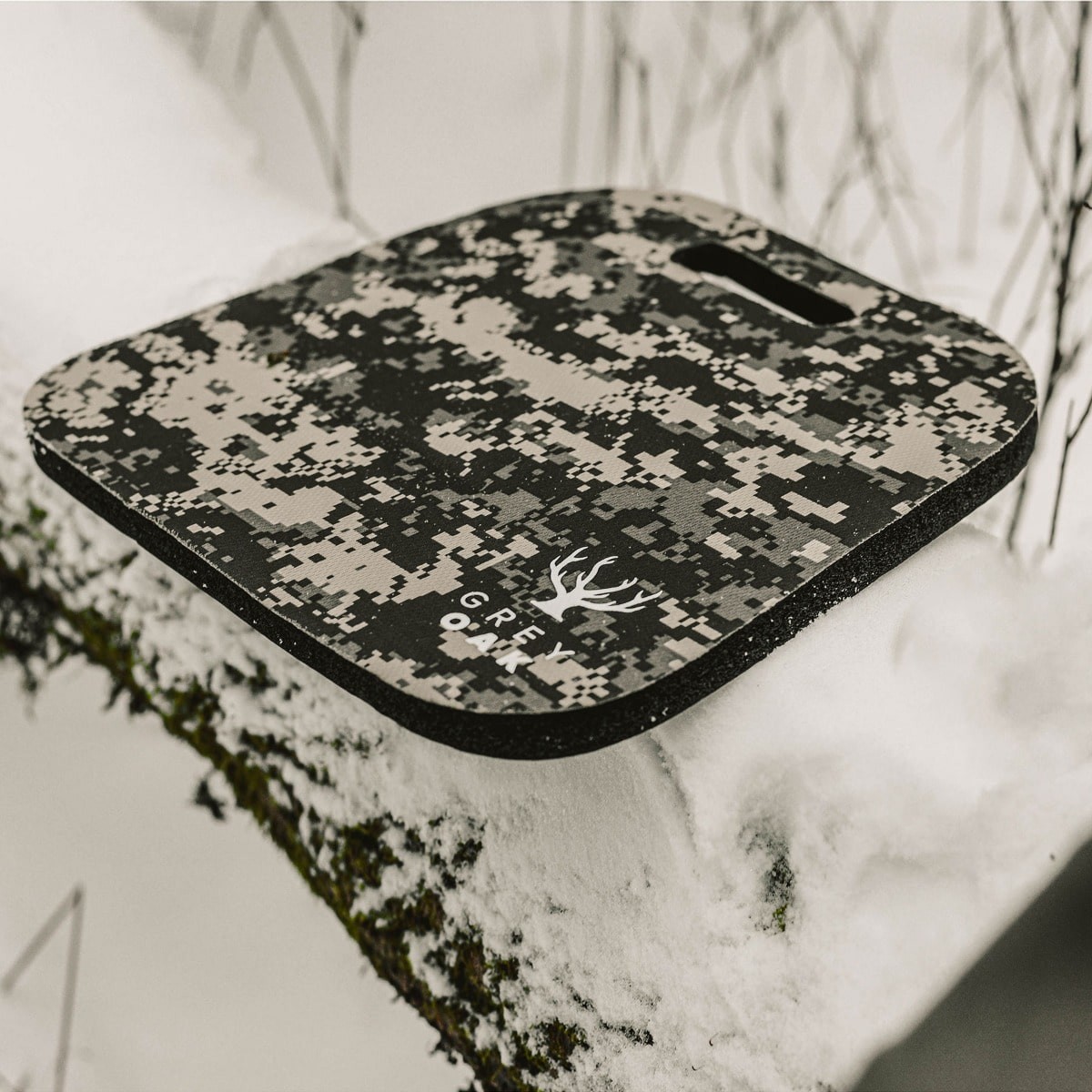 Sittdyna i neopren Grey Oak, Pixel Camo