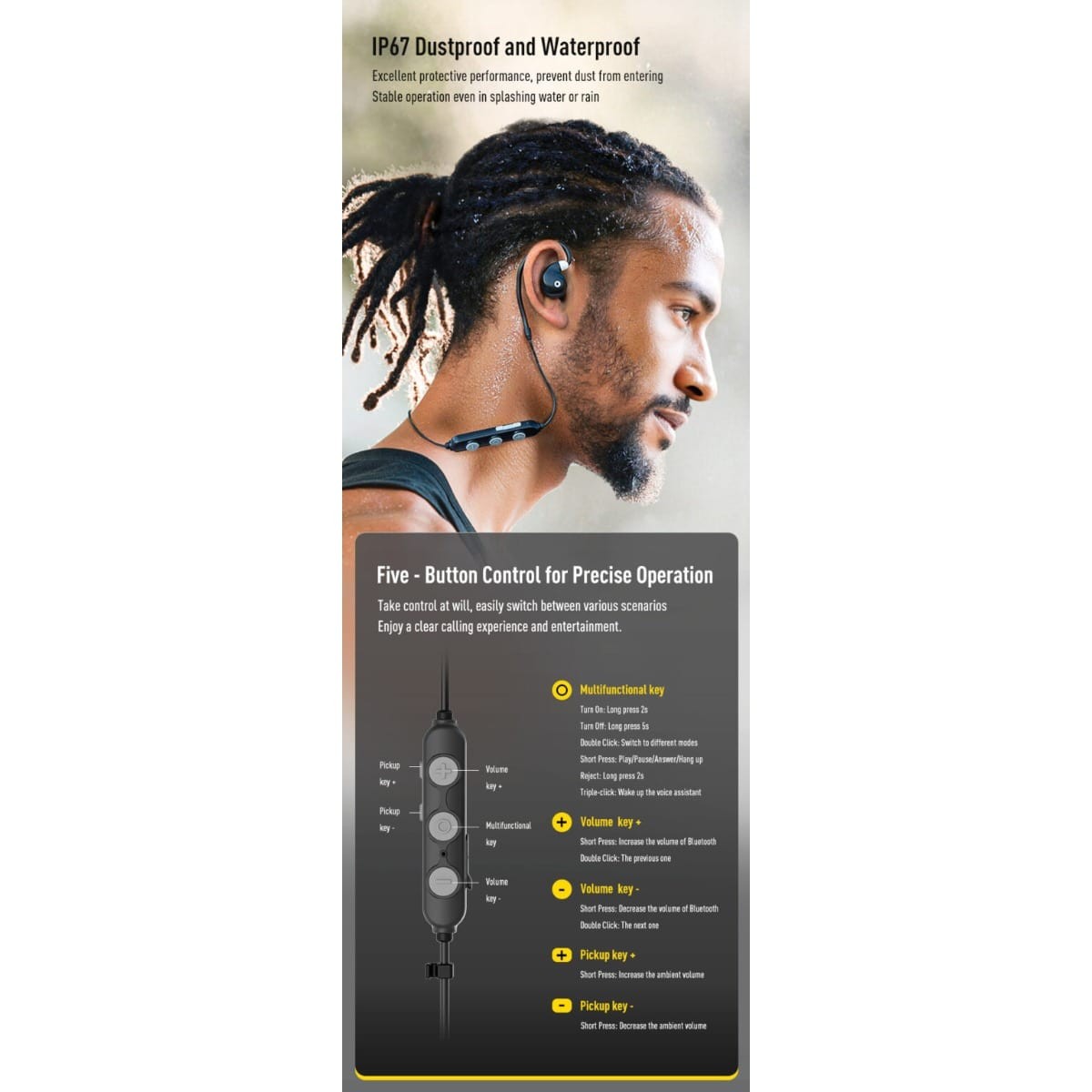 Earmor M200T In-Ear Bluetooth-headset