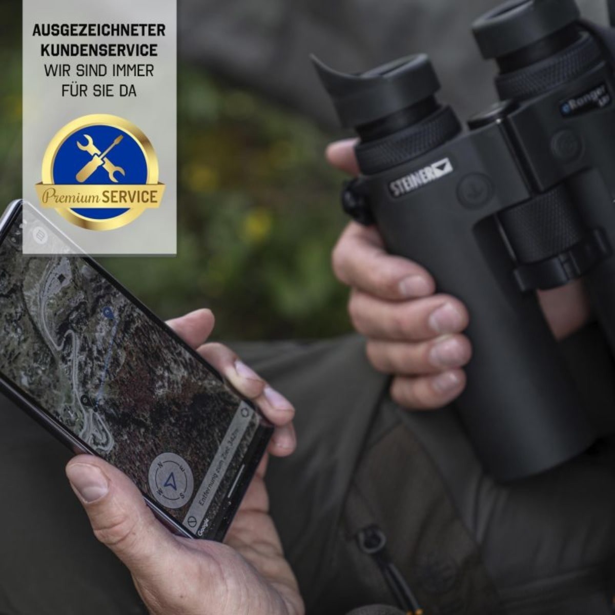 Steiner eRanger LRF 10x42 - Handkikare med avståndsmätare
