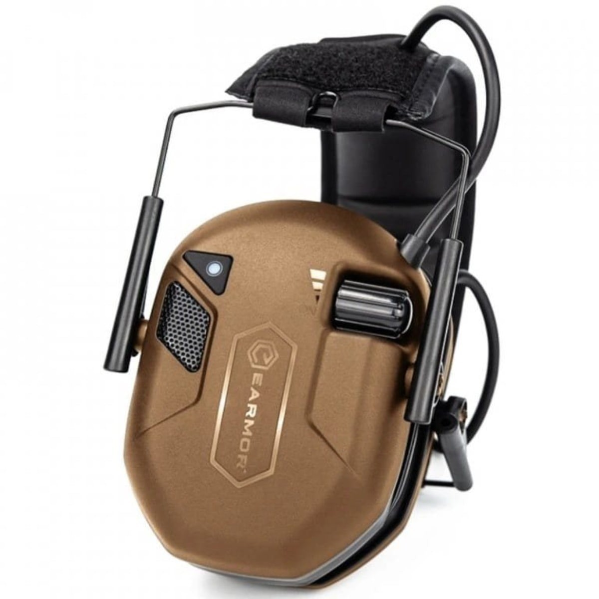 Earmor M300T – Elektroniskt hörselskydd med Bluetooth – Sandfärgat