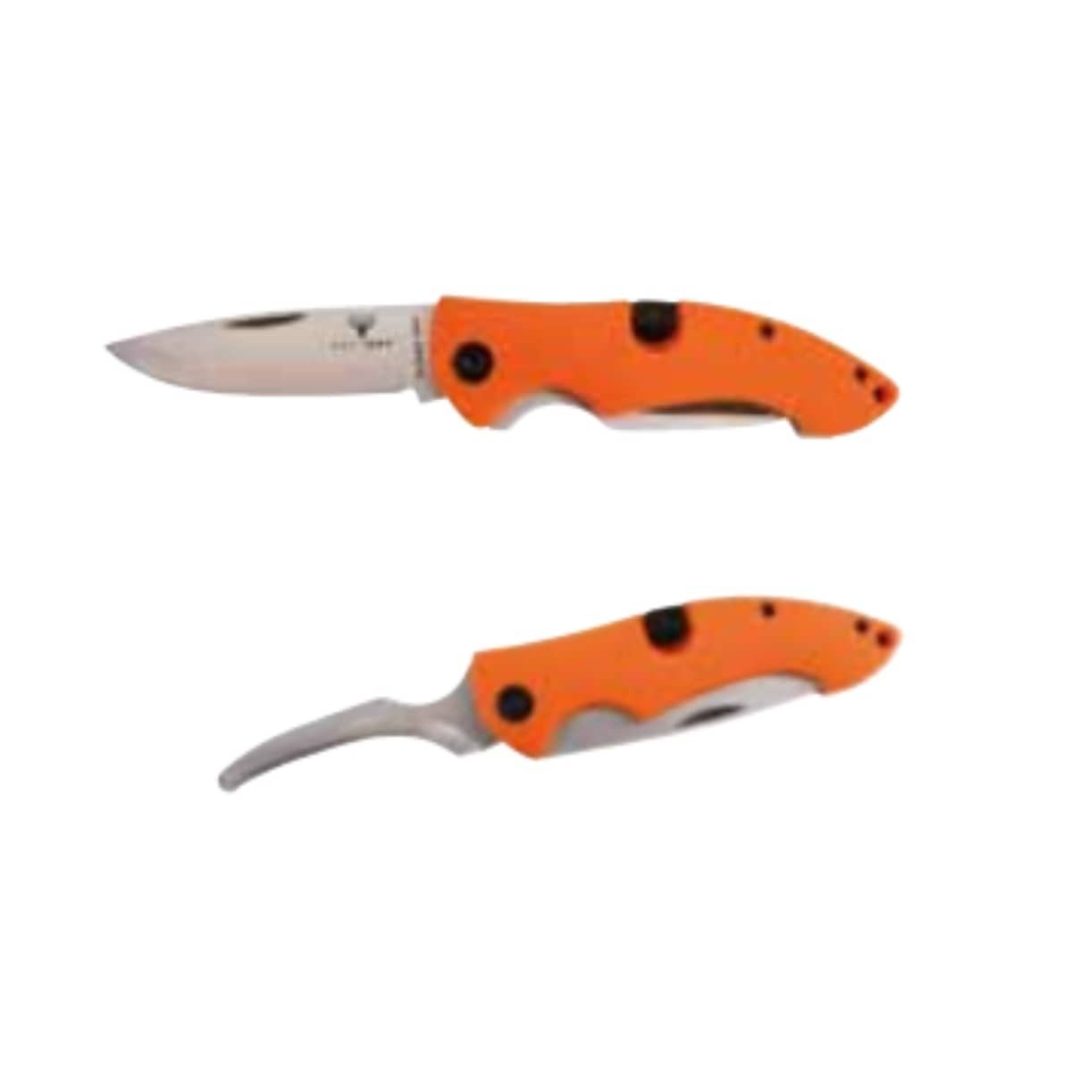 Wildtech jaktkniv med bågöppnare - Slasher-blad - Orange