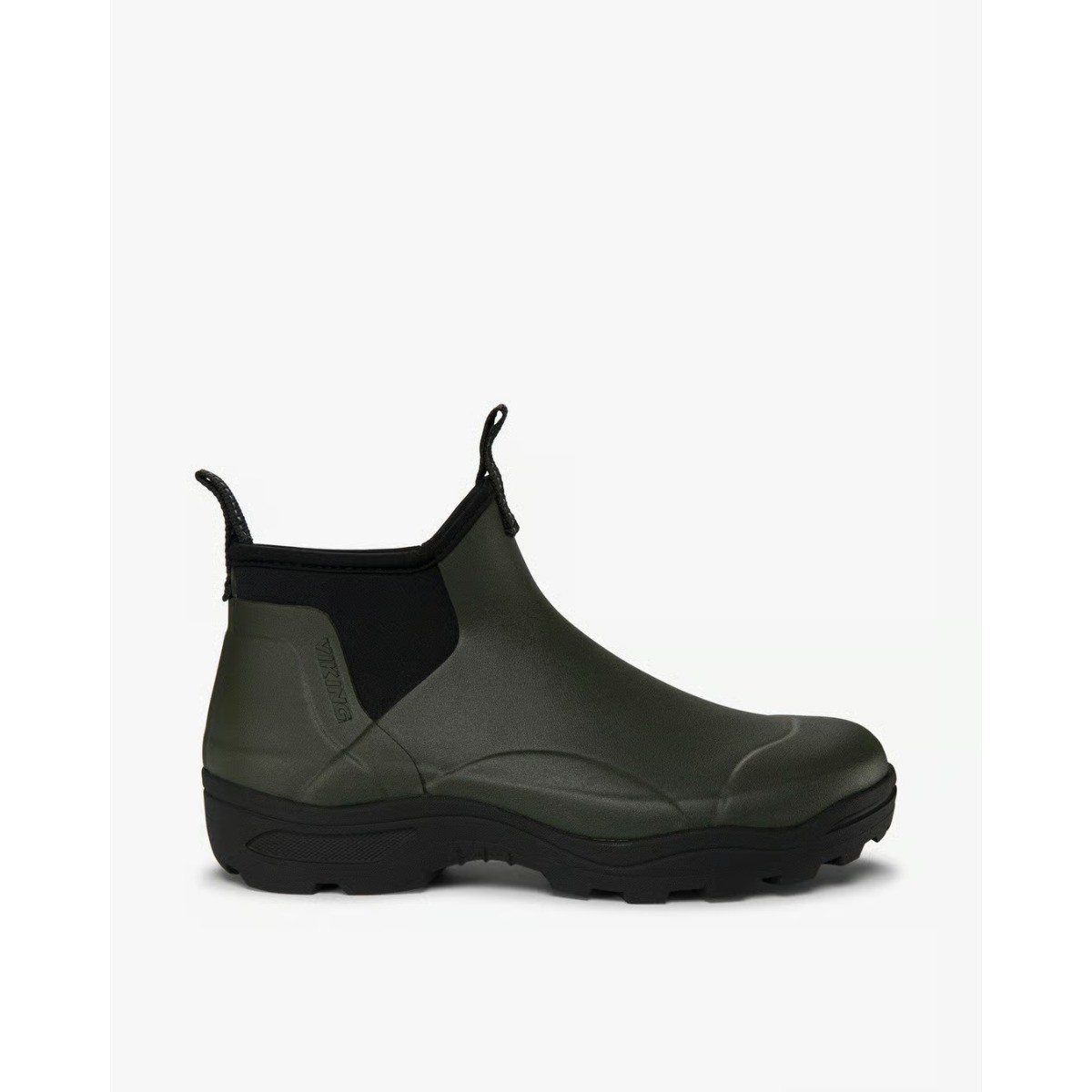Viking Gravel Neo Unisex olivgrön gummistövel