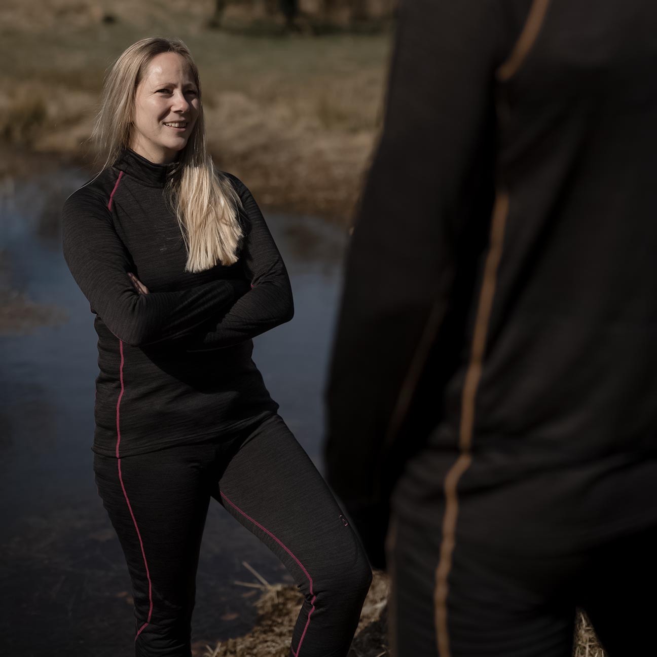 Happyhot Yukon app - Termisk undertröja med halv dragkedja - Dam